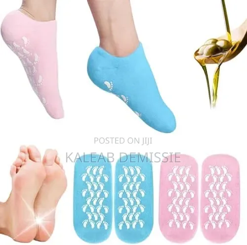 Spa Gel Socks(ለእግር ልስላሴ)