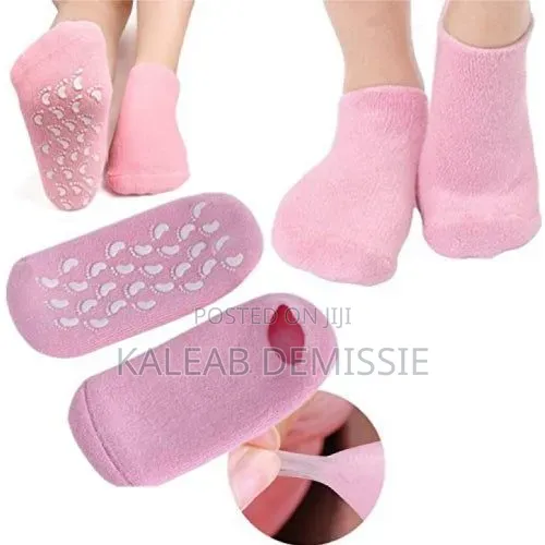 Spa Gel Socks(ለእግር ልስላሴ)