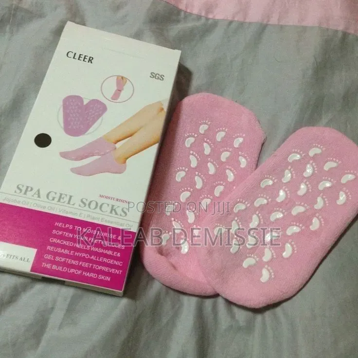 Spa Gel Socks(ለእግር ልስላሴ)