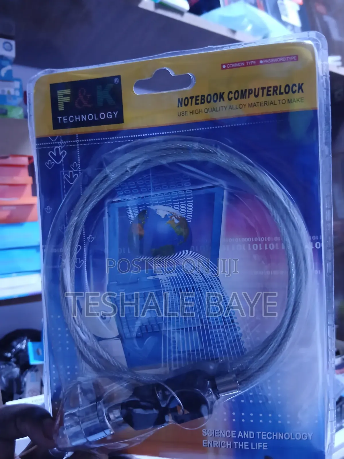 Laptop Security Cable Lock