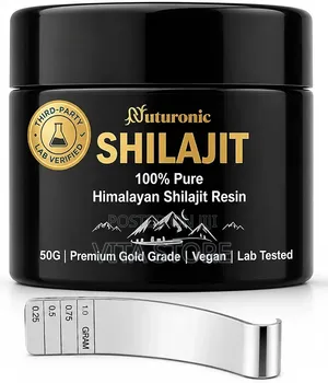 Shilajit Resin 50g Premium Himalayan Extract Vegan With Fulvic Acid L