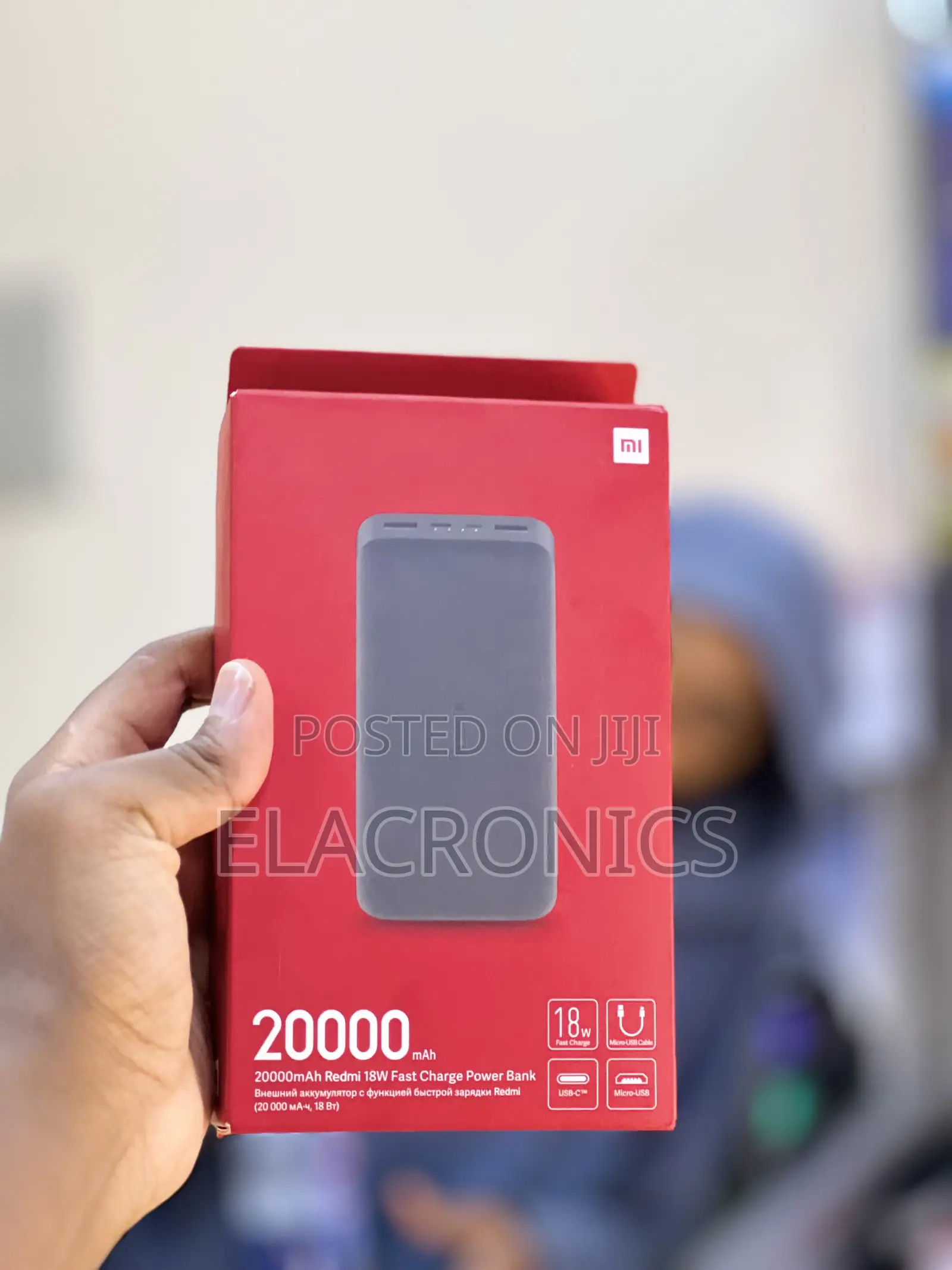 Redmi 20000mAh 18W Power Bank⁠