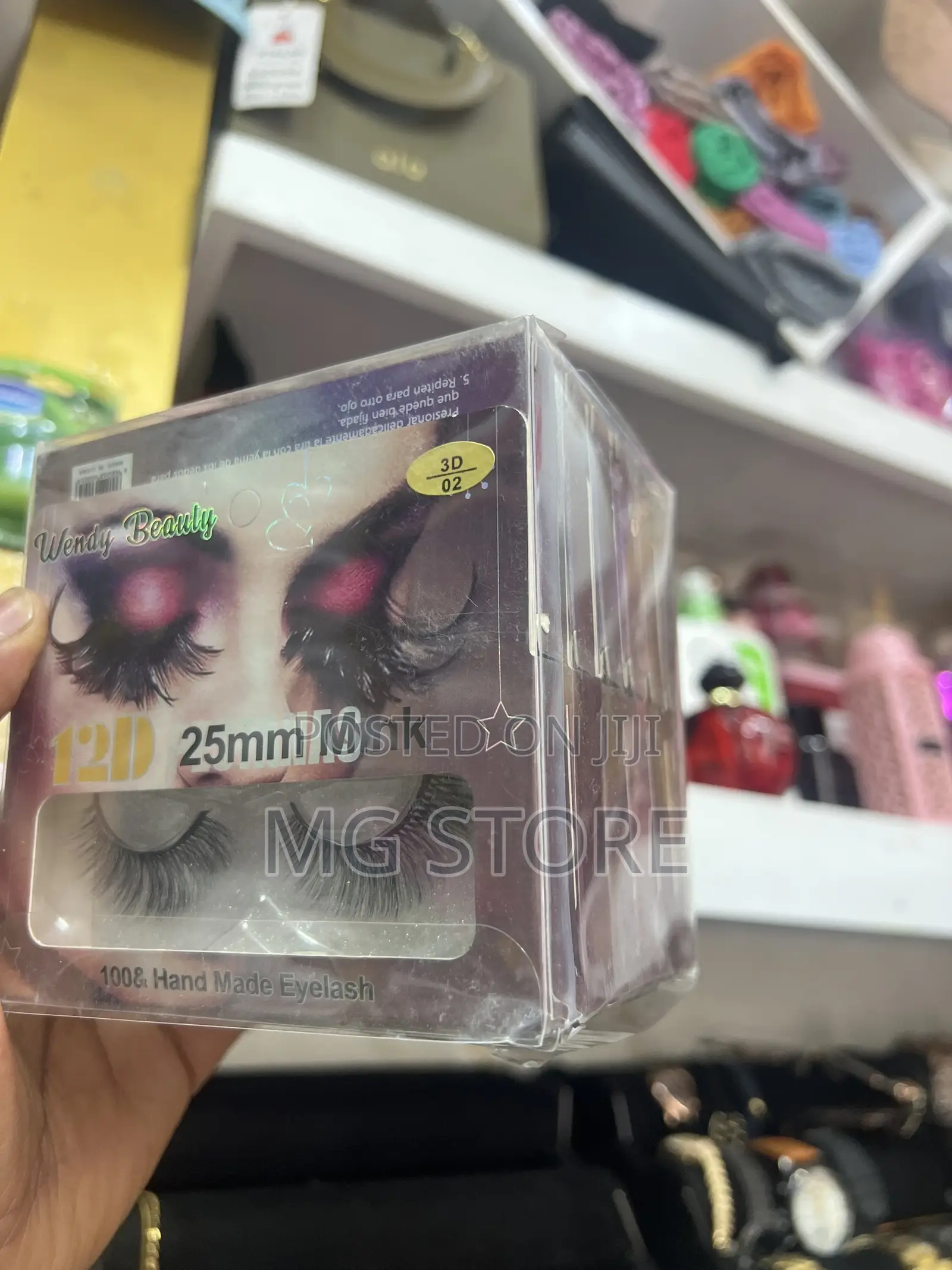 Wendy Beauty 12D 25mm Mink Hand Made Eyelash