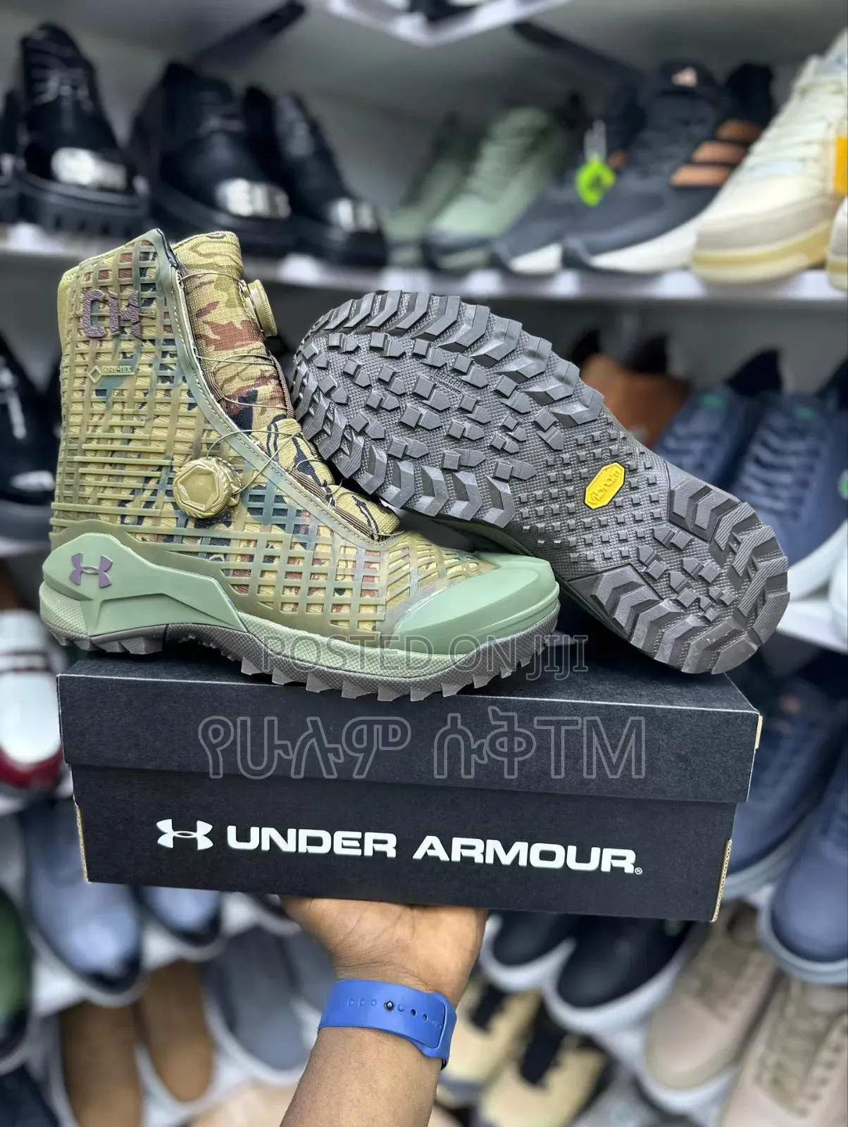 Under Armour 'Camouflage' Men's Tactical Boots Shoes