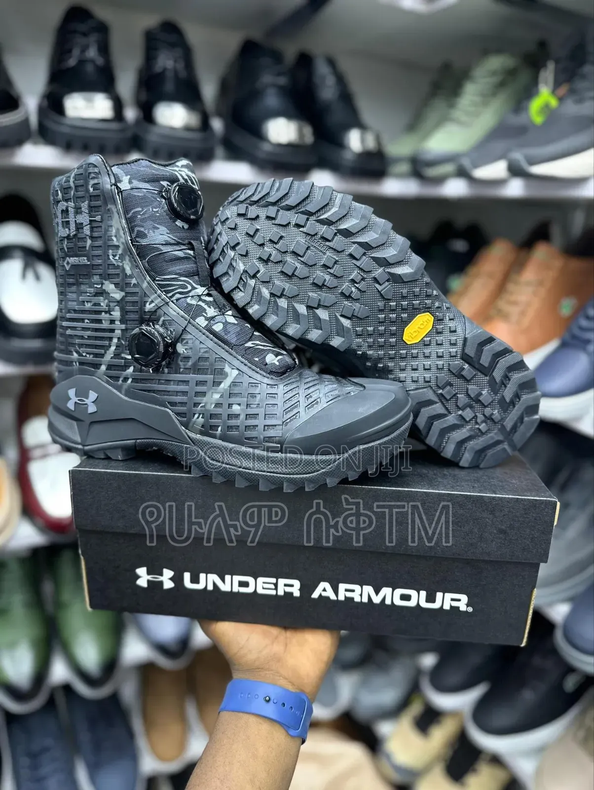 Under Armour 'Camouflage' Men's Tactical Boots Shoes