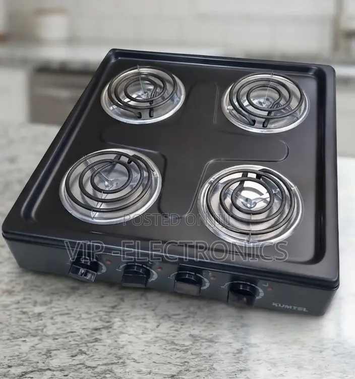 KUMTEL Stove 4-Burner Electric Hot Plate Cooker – Portable Countertop