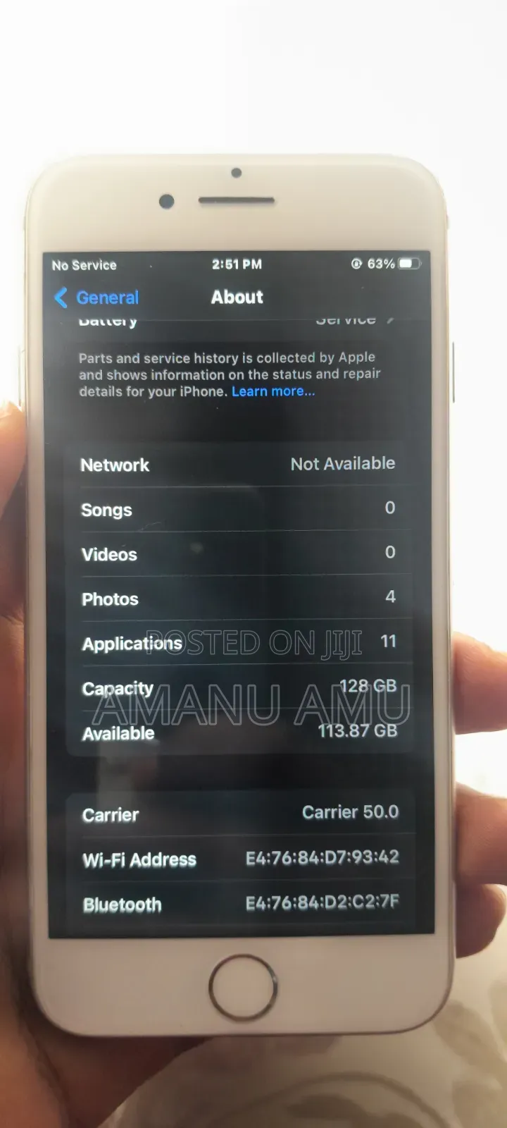 Apple iPhone 7 128 GB Silver