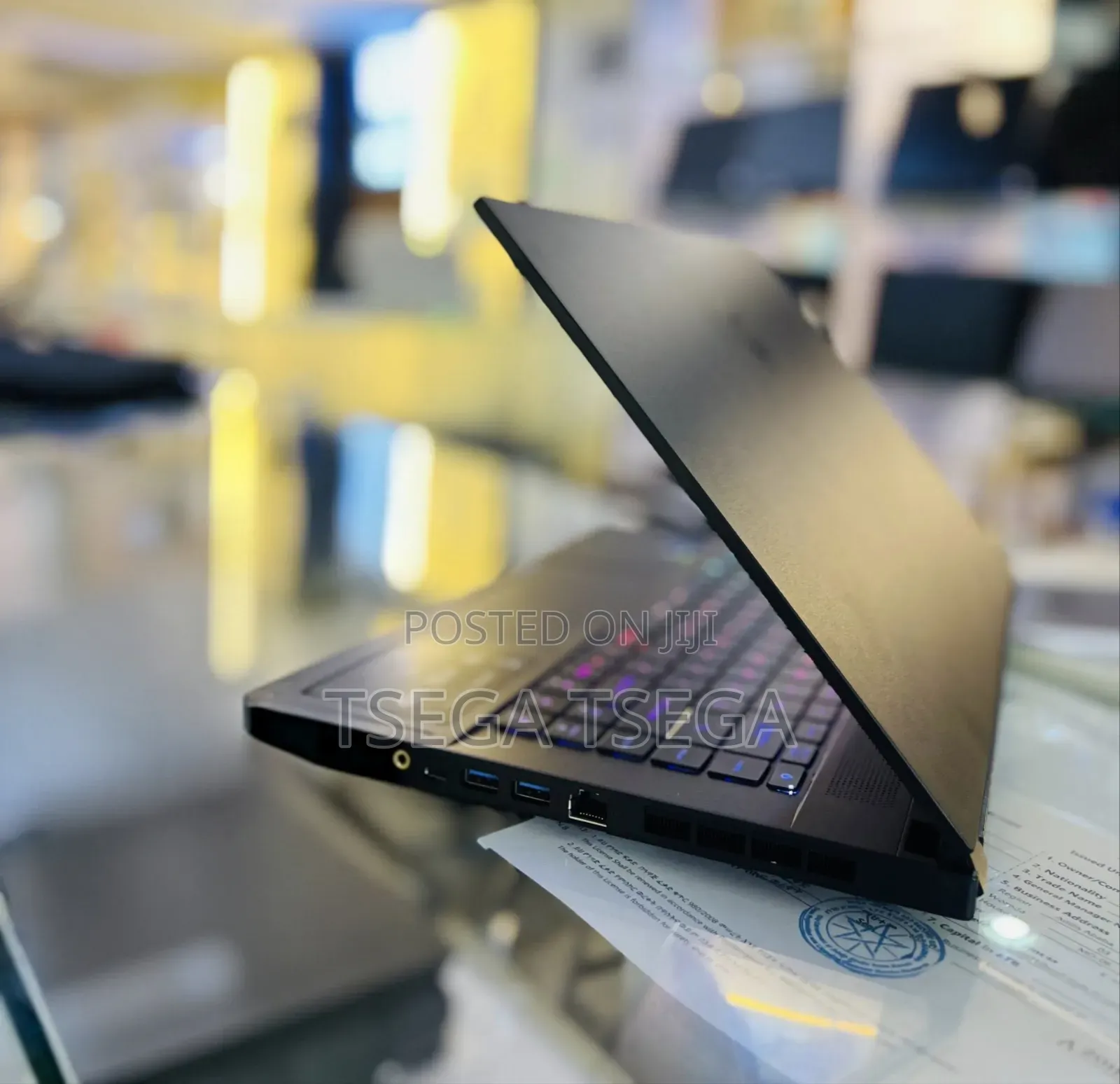 New Laptop MSI GS66 Stealth 11UH 16GB Intel Core i7 SSD 512GB