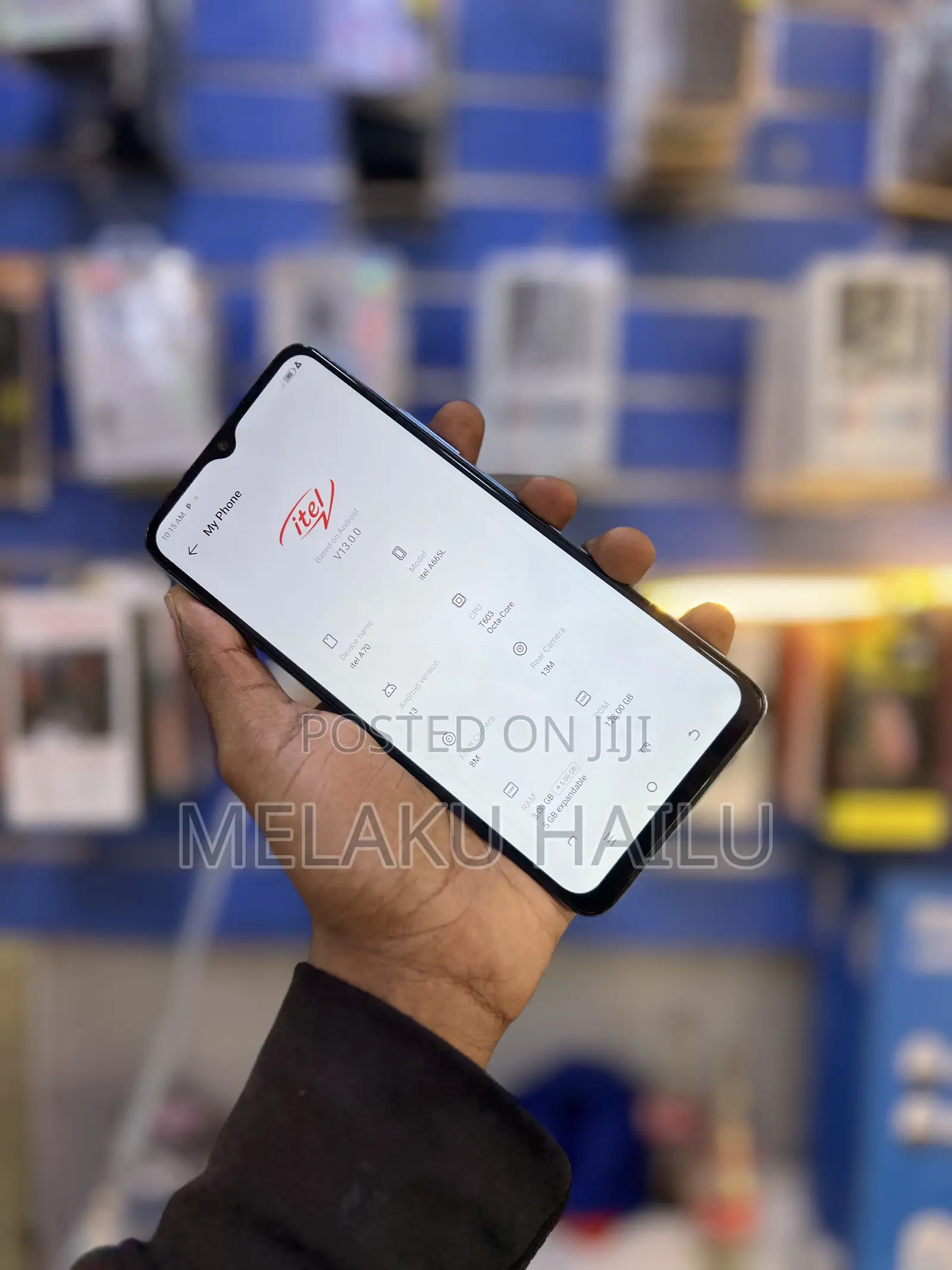 Itel A70 128 GB Blue