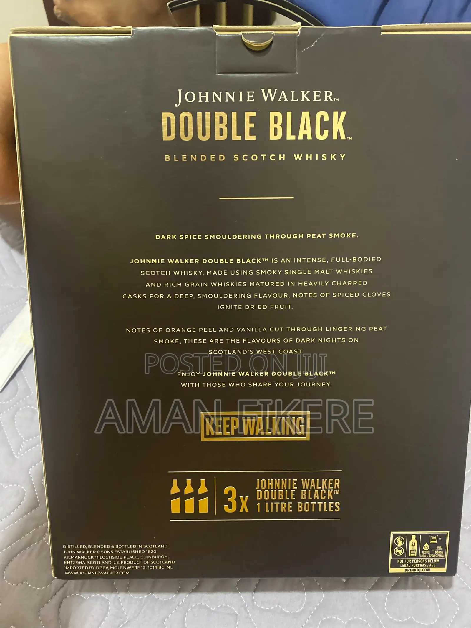 Johnnie Walker Double Black Whiskey