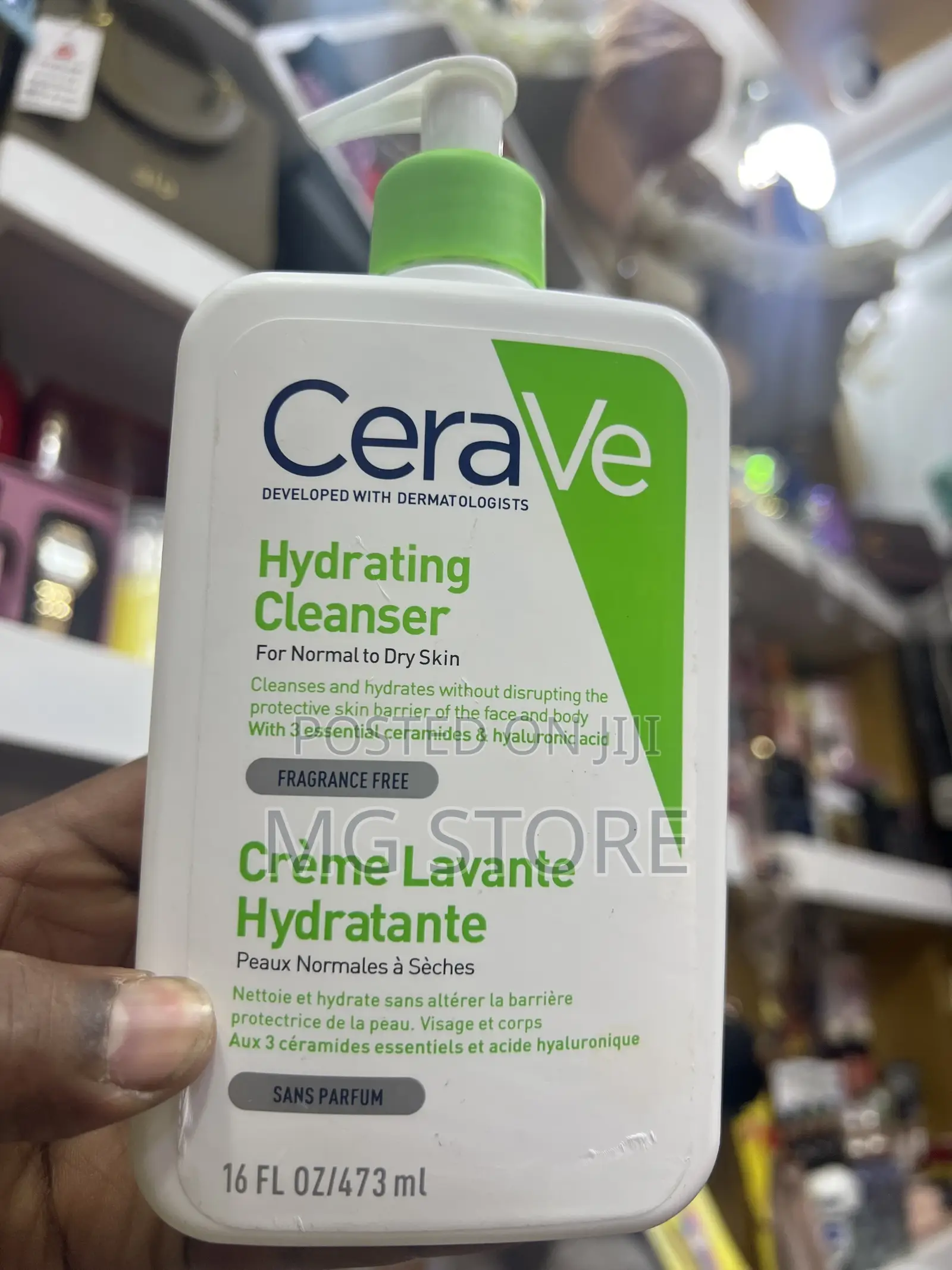 Cerave Hydrating Cleanser for Normal to Dry 473ml