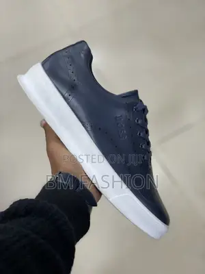 Boss Flats Mens Blue Black