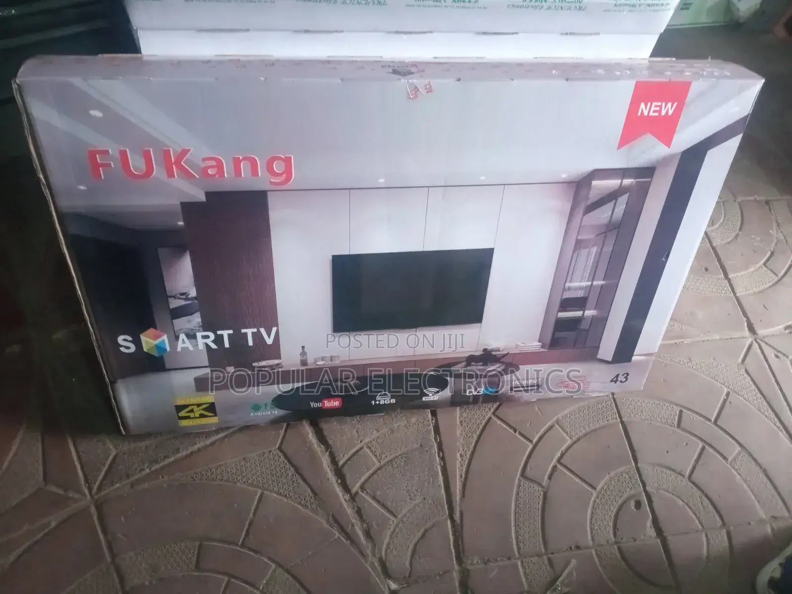 Fuk Ang 43inch TV Smart Android