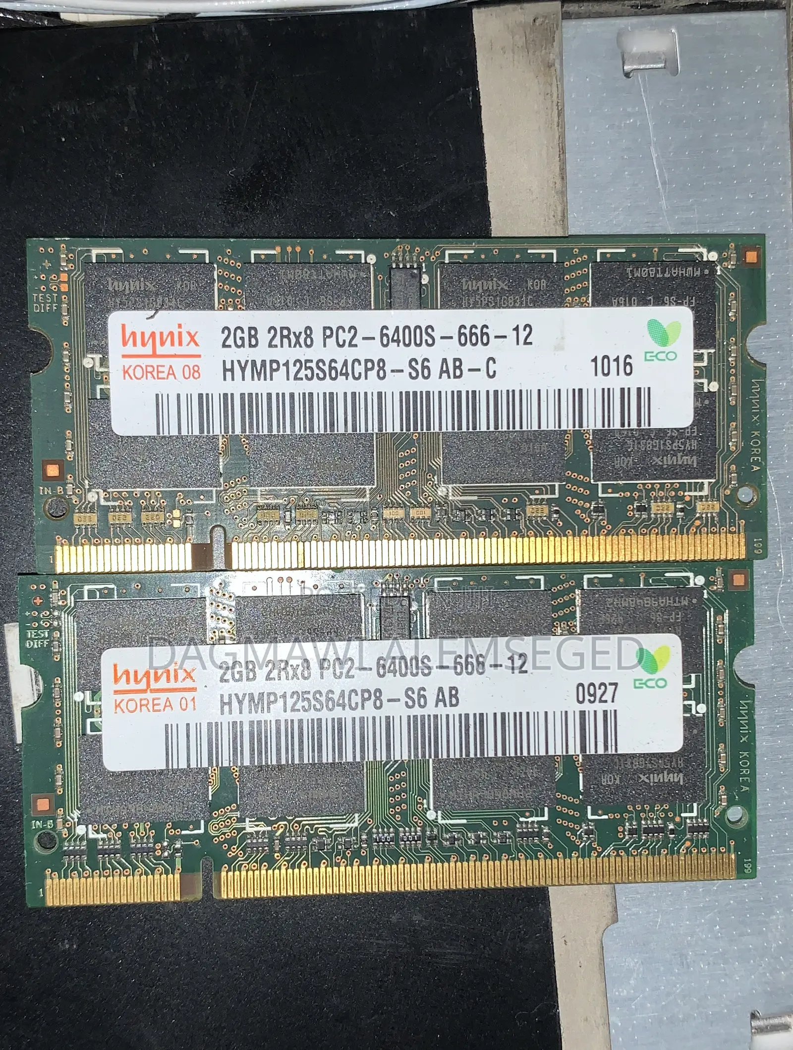 2GB Laptop RAM (Dell Original / DDR2/DDR3)