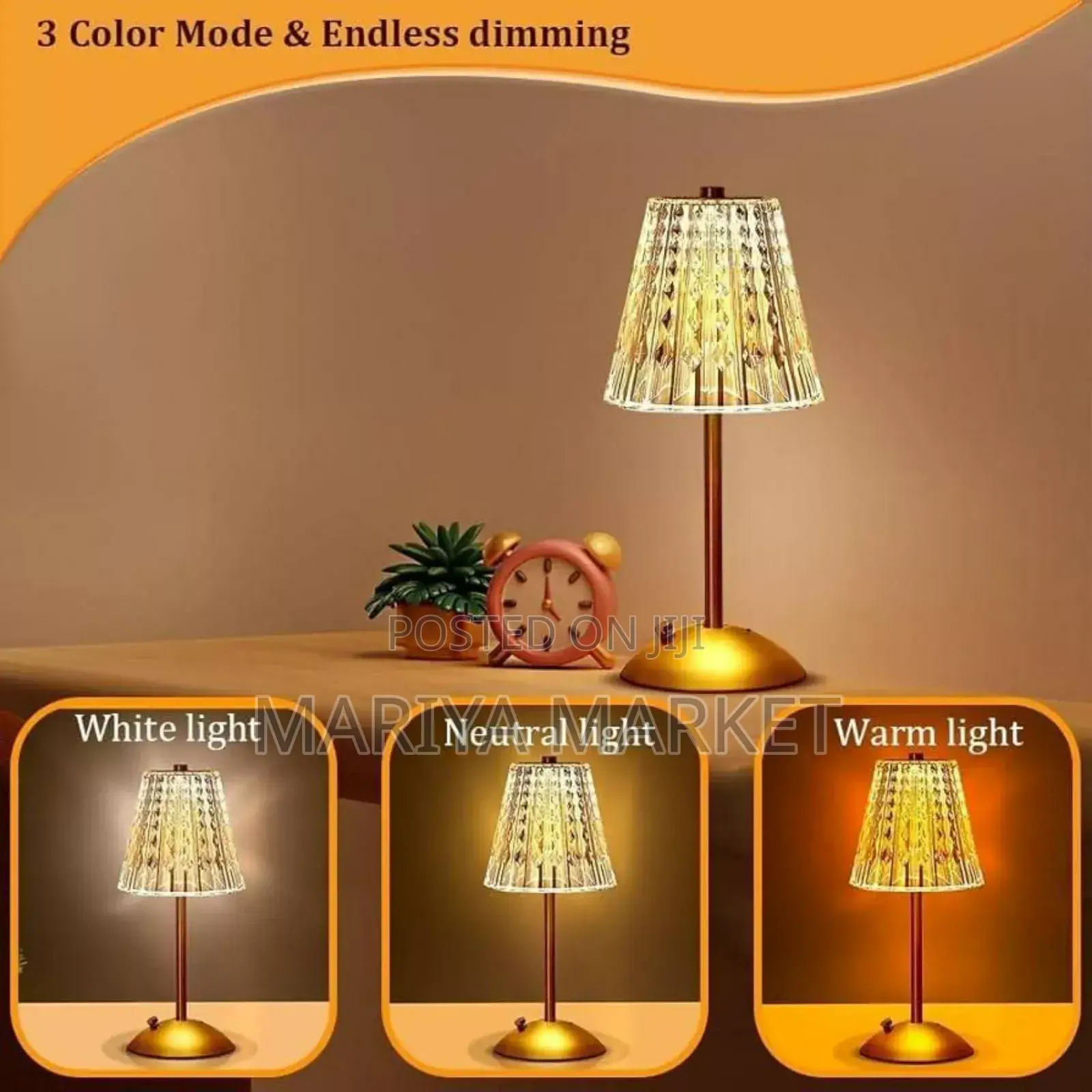 Crystal Table Lamp