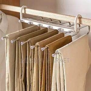Hanglite 5-in-1 Trouser Hanger የሱሪ ማስቀመጫ