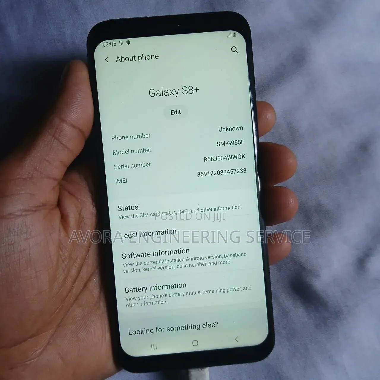 Samsung Galaxy S8 Plus 64 GB Black
