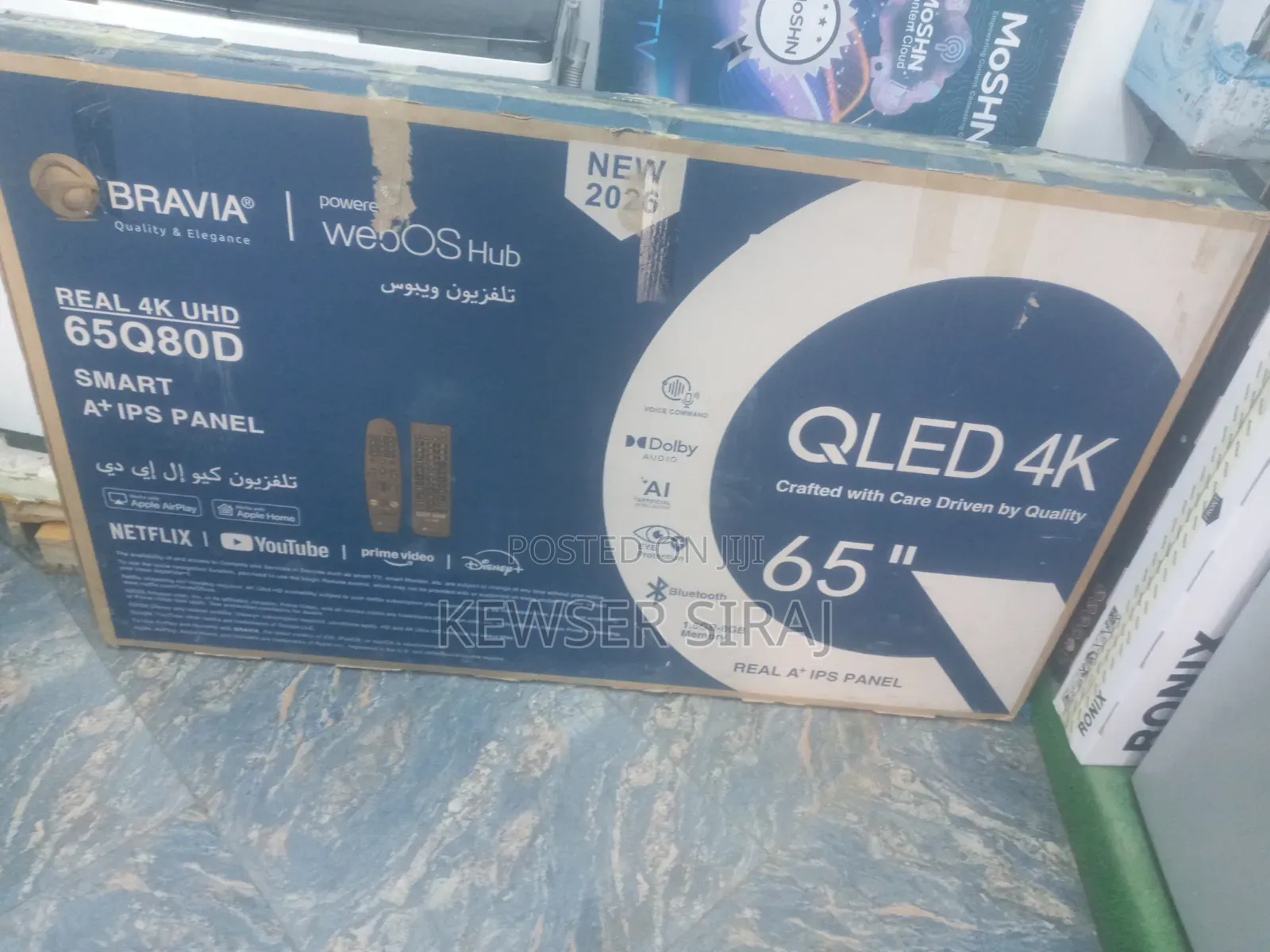 Sony Bravia 65inch TV Smart Android