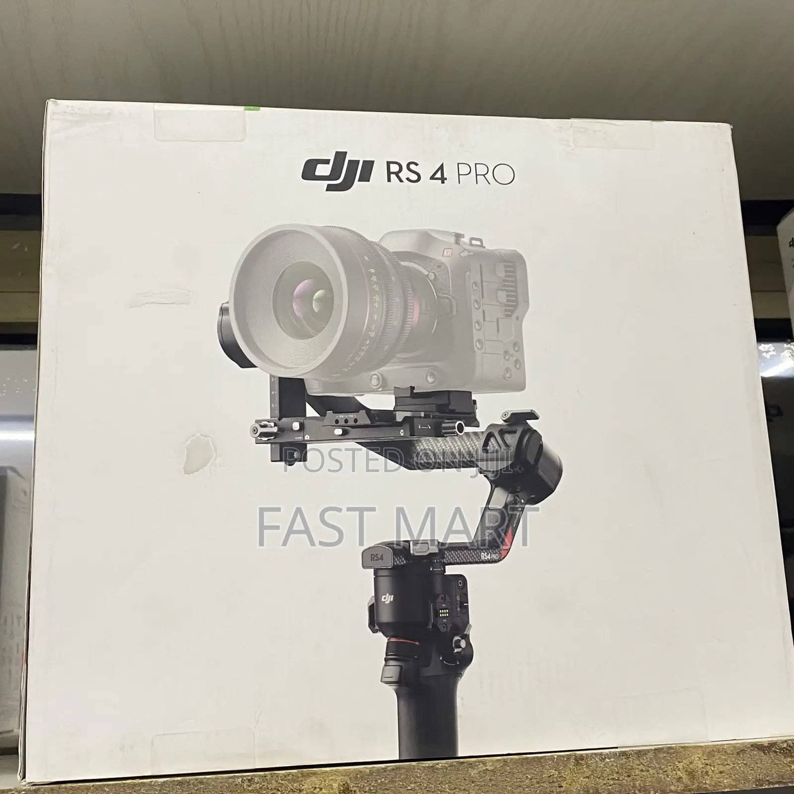 DJI RS 4 PRO Professional 3-Axis Camera Stabilizer New Packed