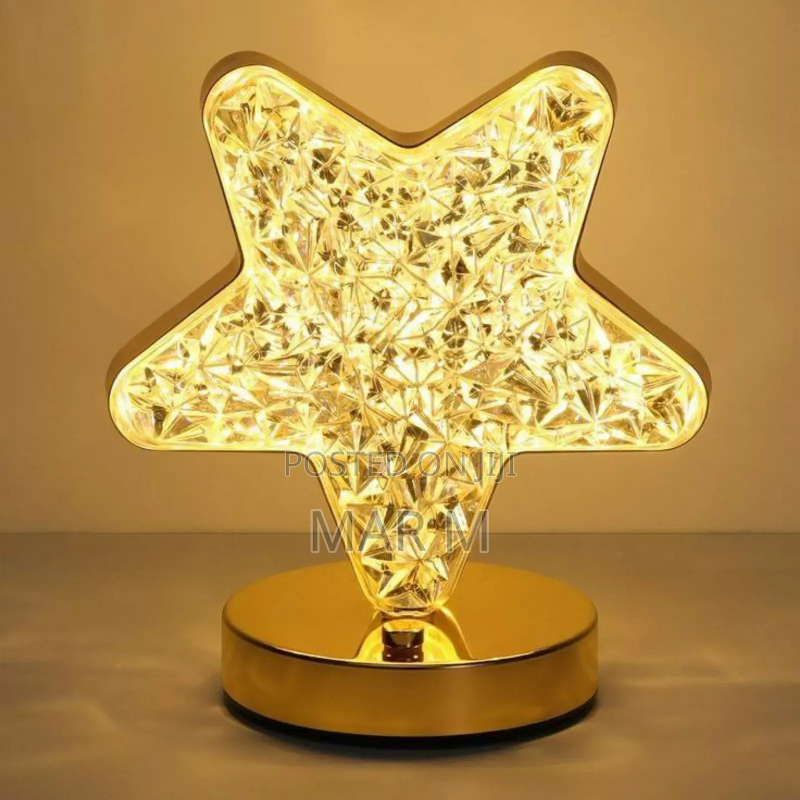 LED Crystal Table Lamp
