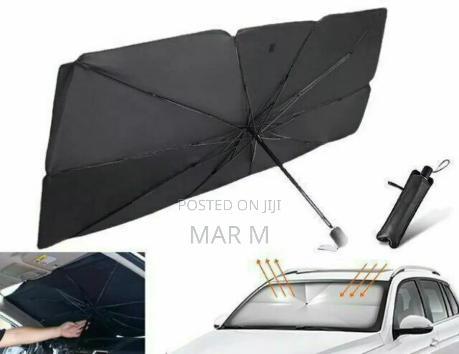 Foldable Car Sunshade Umbrella