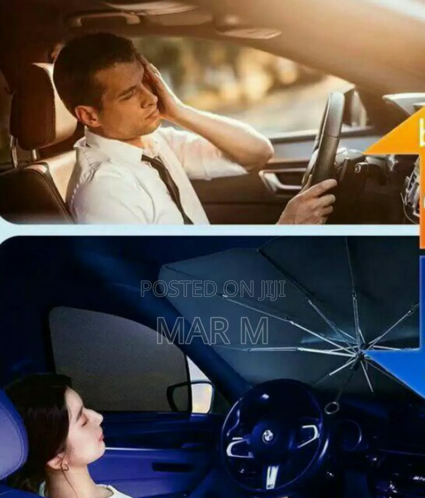 Foldable Car Sunshade Umbrella