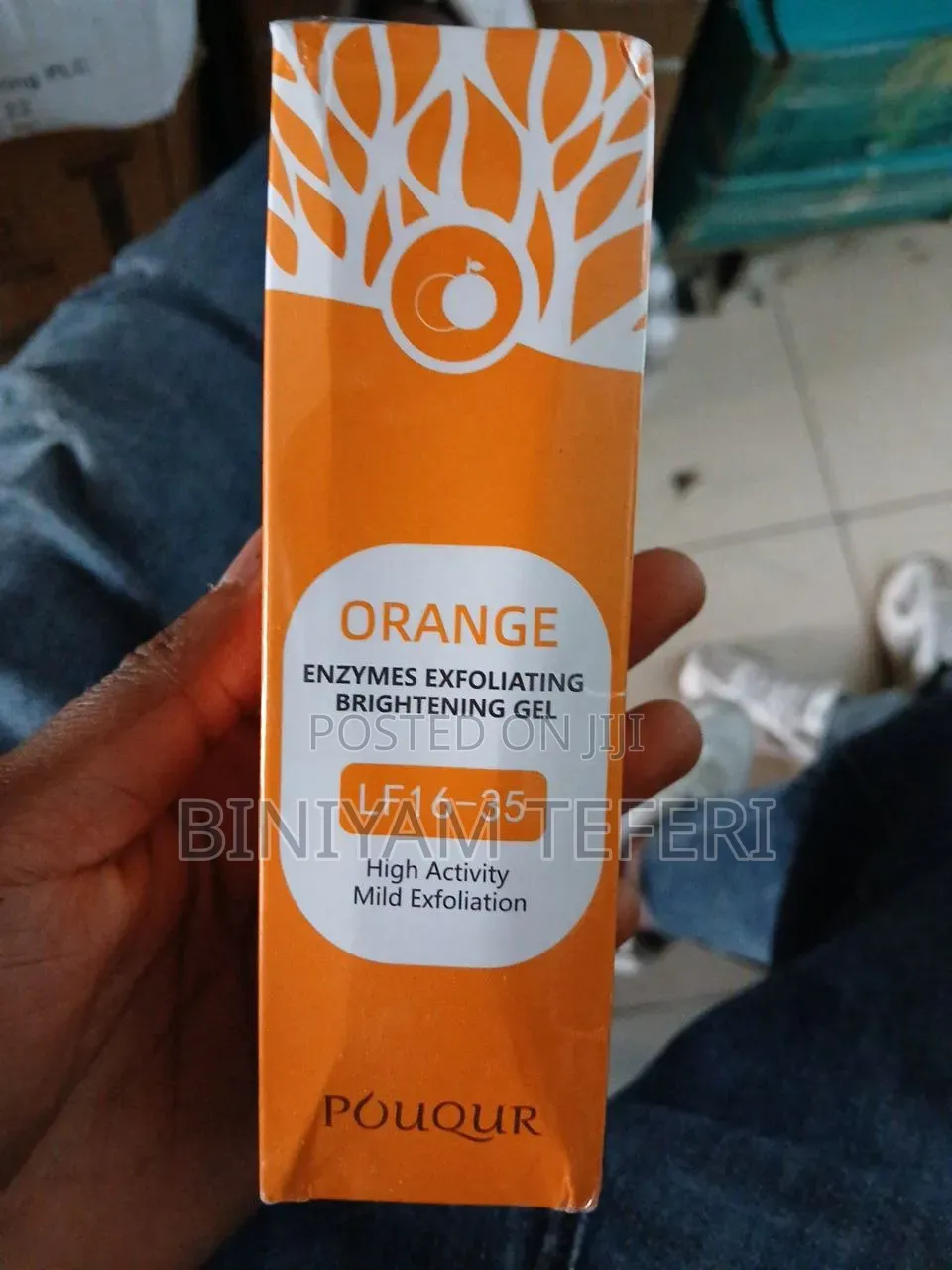 ORANGE Enzymes Exfoliating Brightening Gel