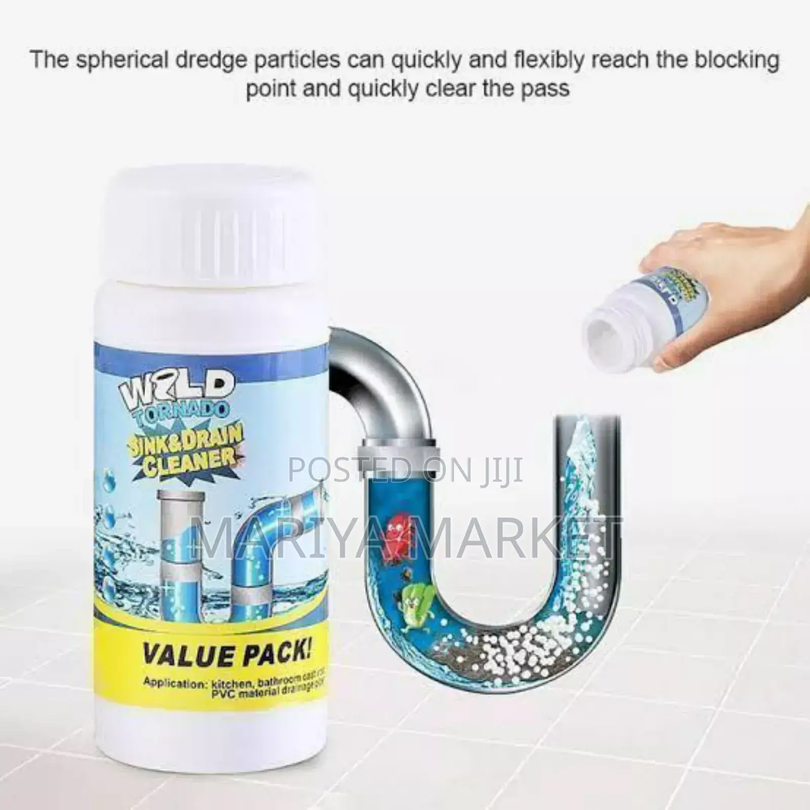 Wild Tornado Sink Cleaner