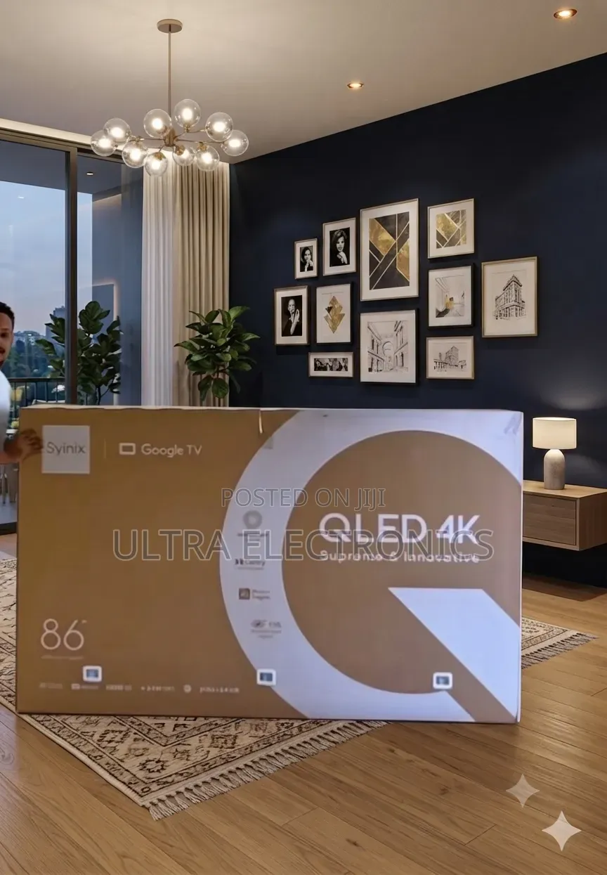 Syinix " Qled Smart TV – Big Screen, Brilliant Picture, Ultimat