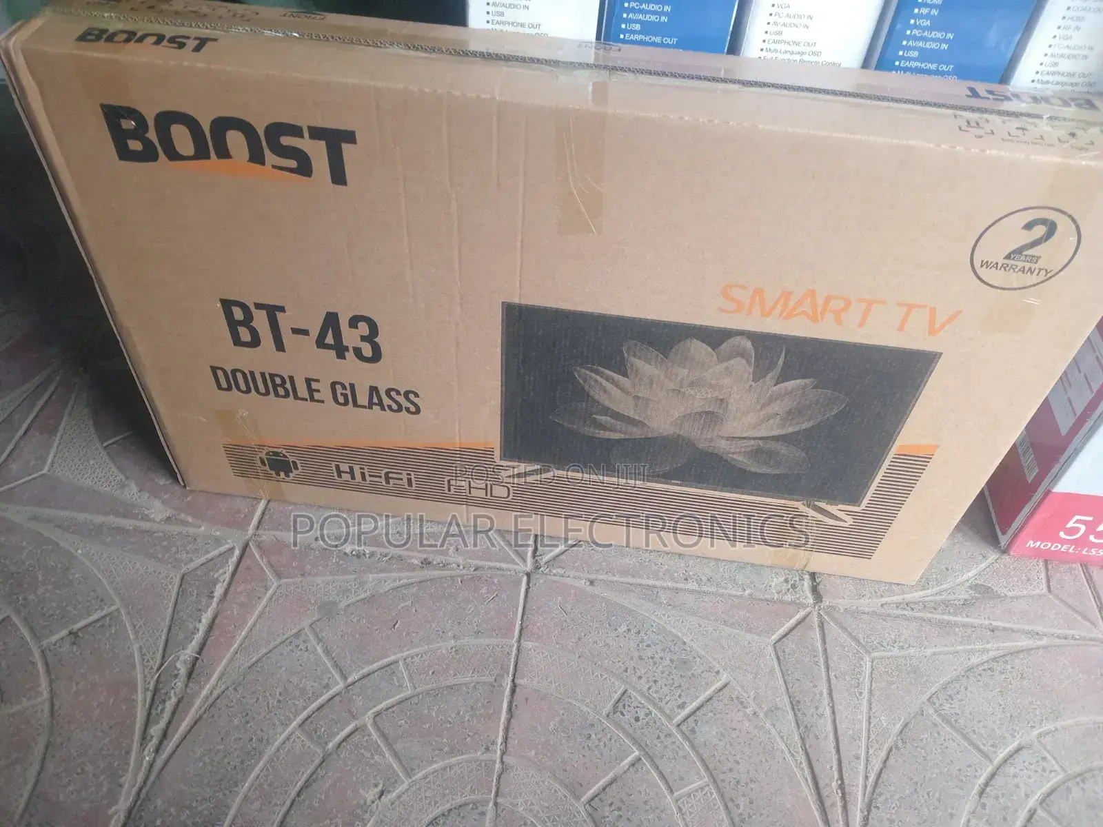 Boost 43inch TV Smart Android New 20 25