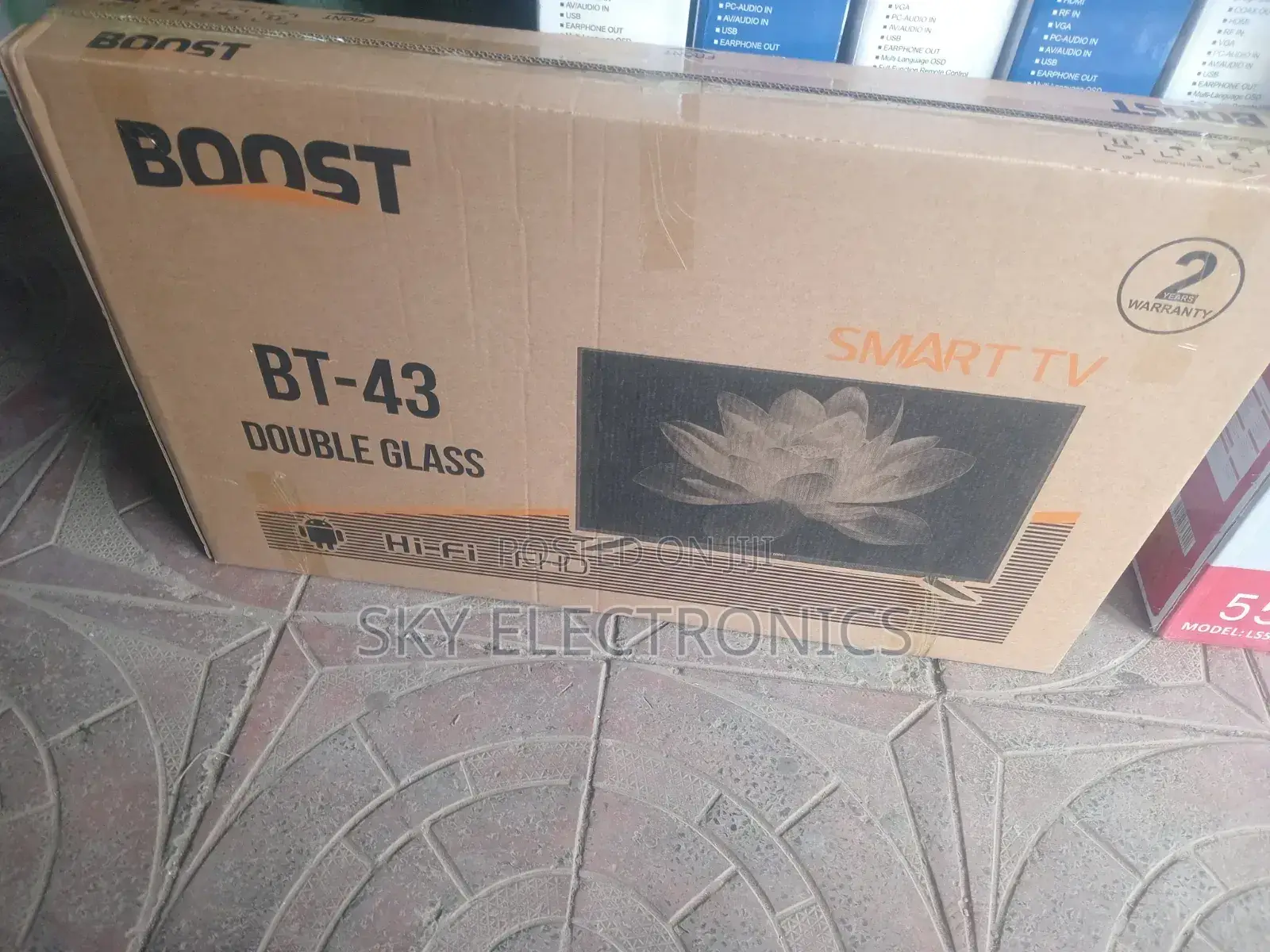 Boost 43inch TV Smart Android New 20 25