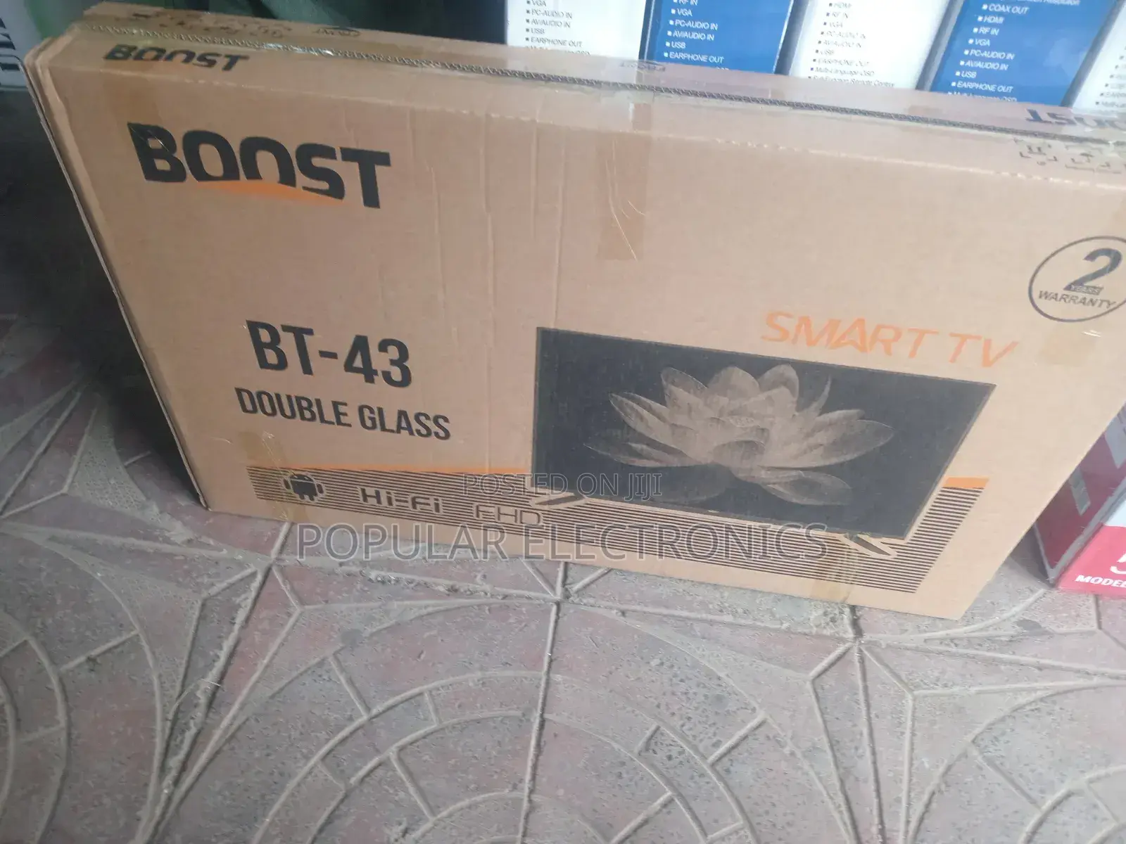 Boost 43inch TV Smart Android New 20 25