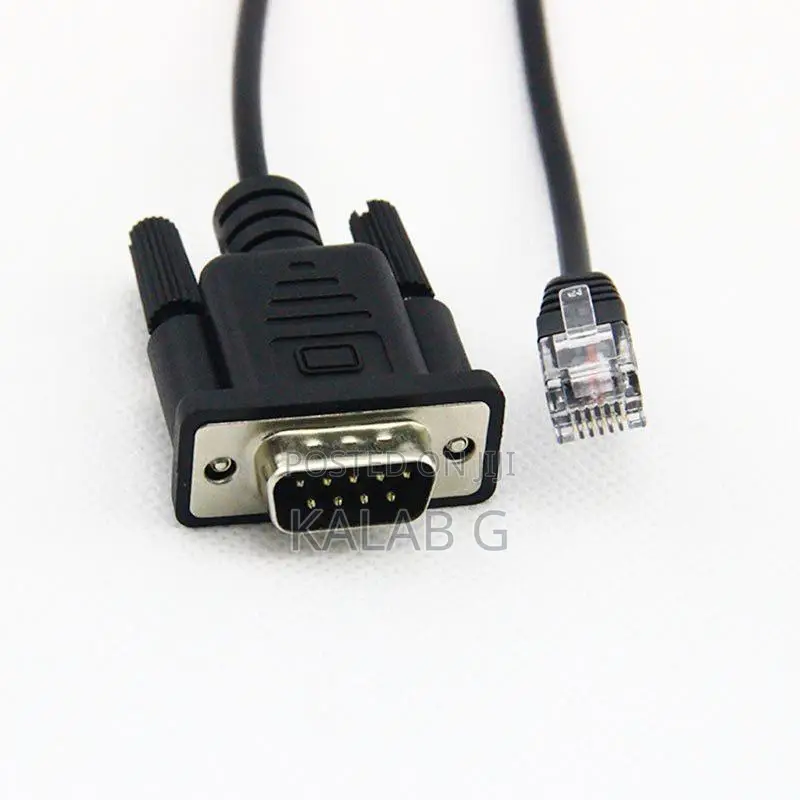 DB9 RS232 to RJ11/RJ12 Serial Cable