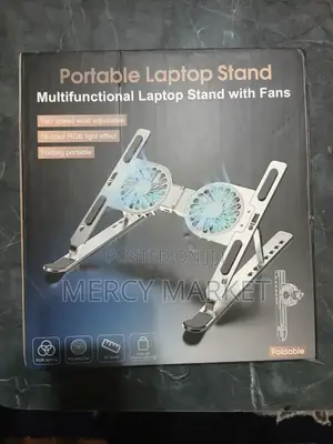 Laptop Stand With Cooling Fan