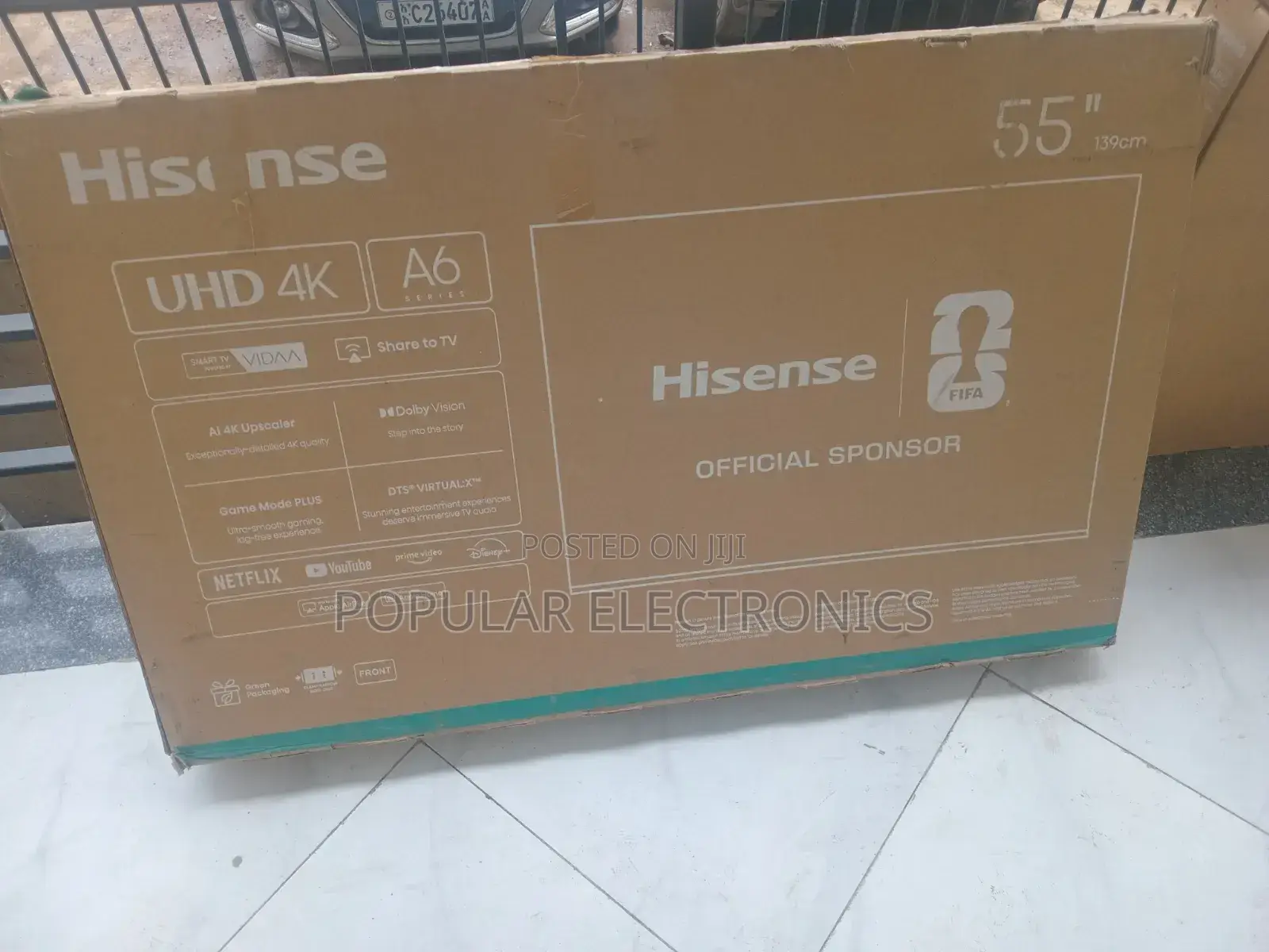 Hisenes 55inchi TV Vidaa Smart TV