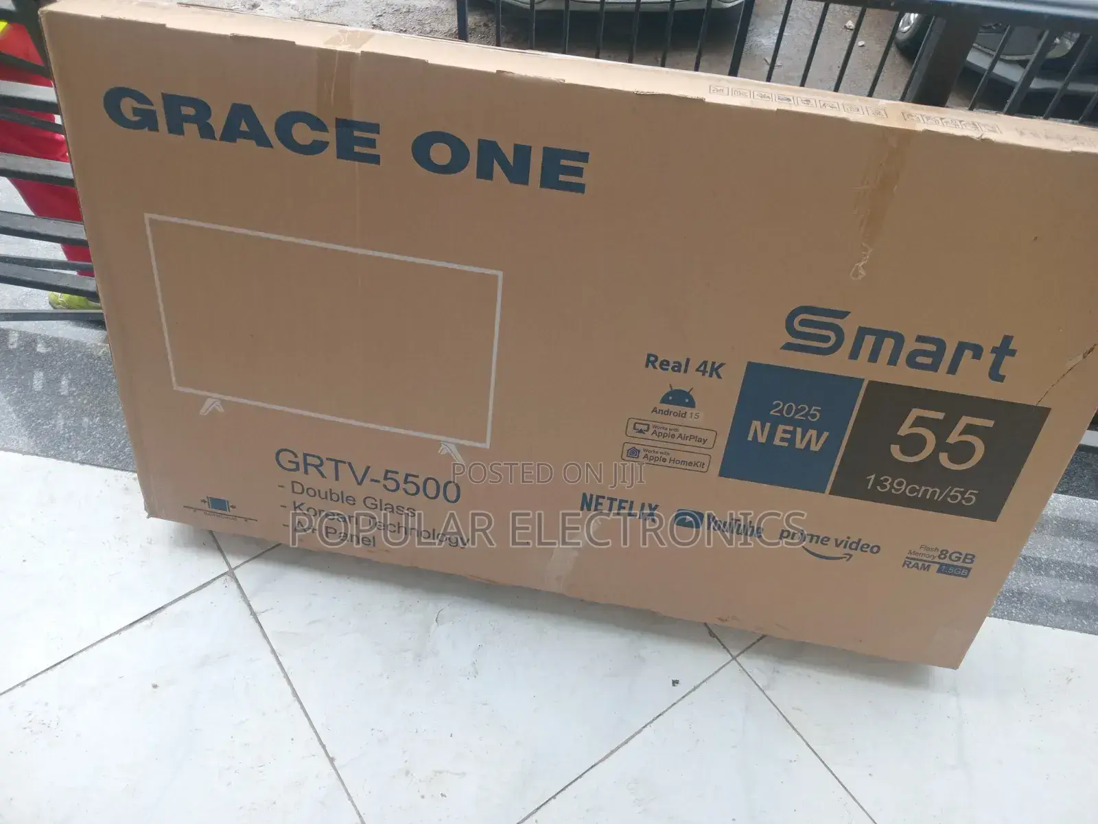 Hisenes 55inchi TV Vidaa Smart TV