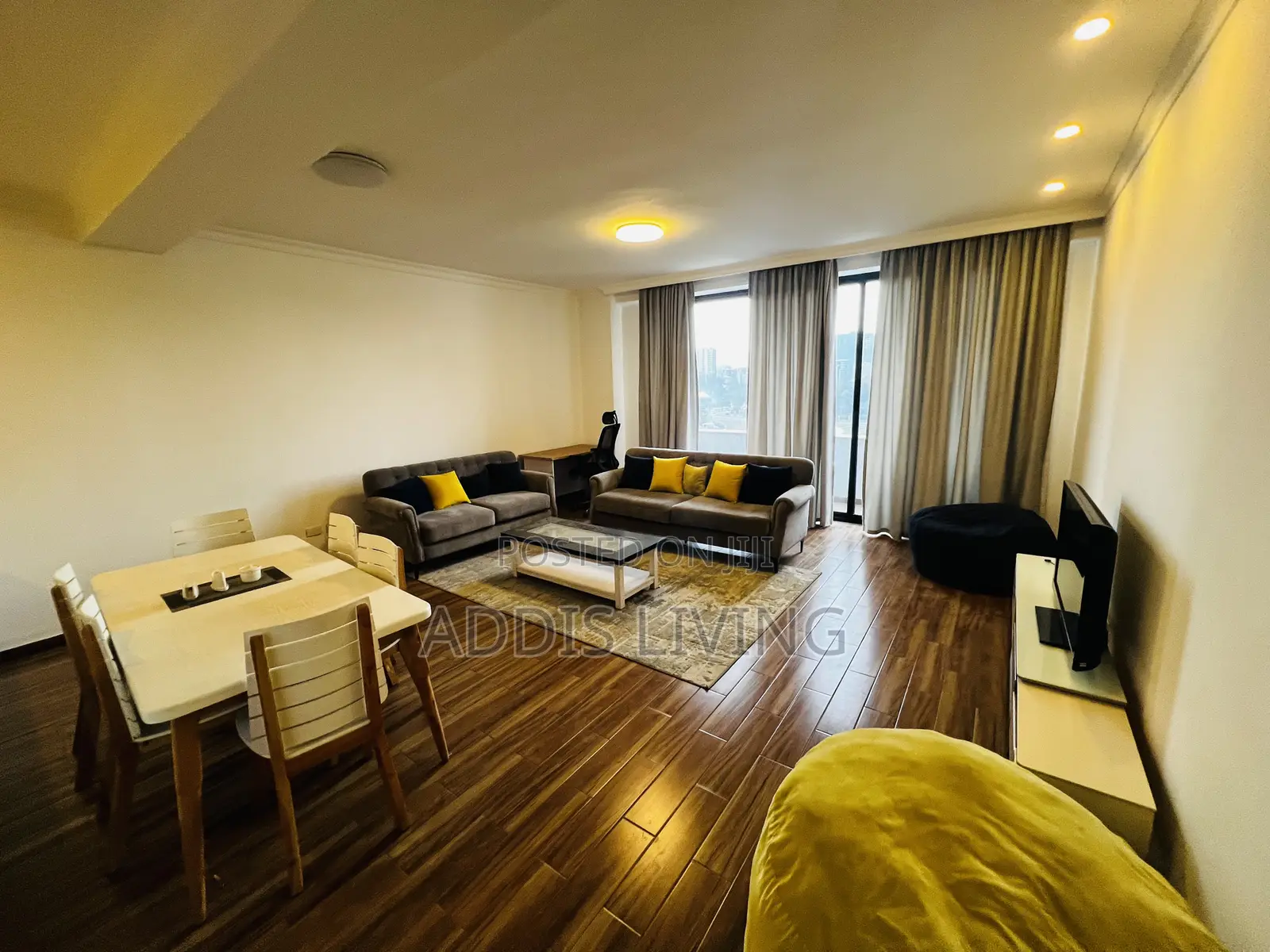 Furnished 2bdrm Apartment in Bole for rent