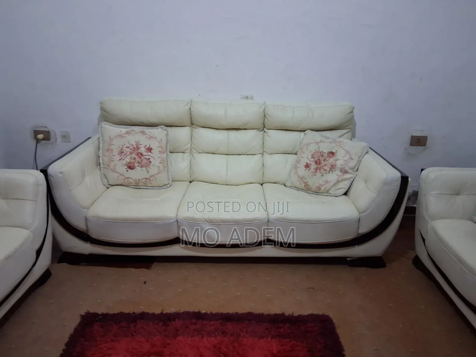 Leather Sofa Set