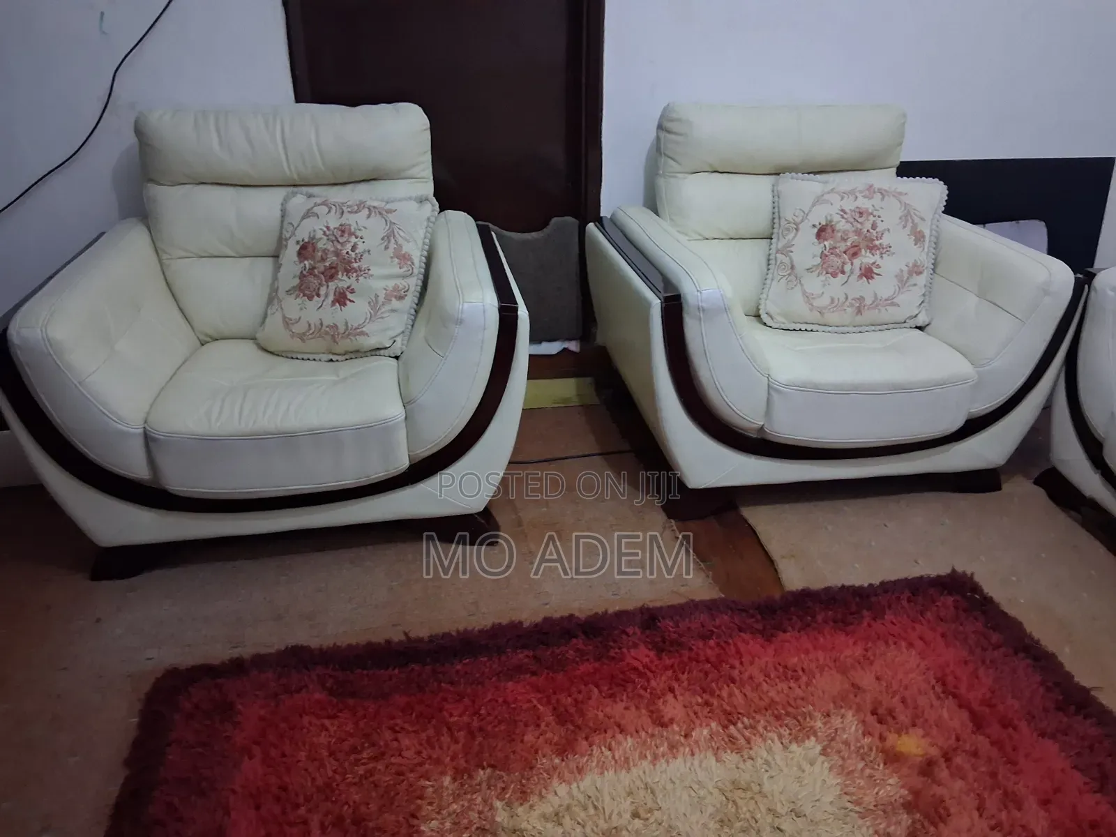 Leather Sofa Set