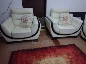 Leather Sofa Set