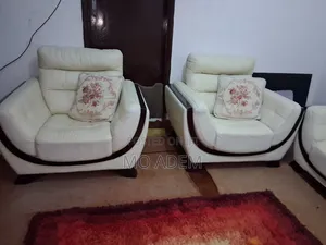 Leather Sofa Set