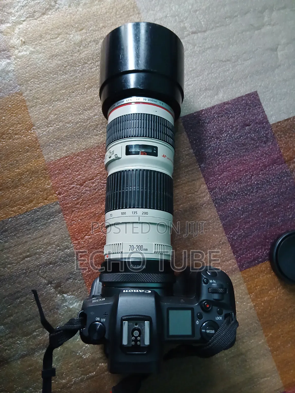 Canon EOS R With Canon Zoom Lens Ef 70-200 F/4 Mark I