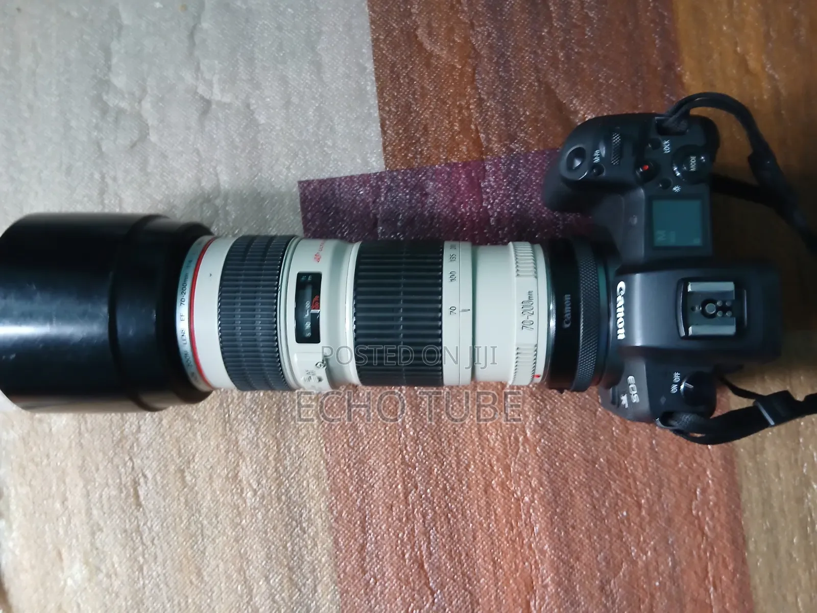 Canon EOS R With Canon Zoom Lens Ef 70-200 F/4 Mark I