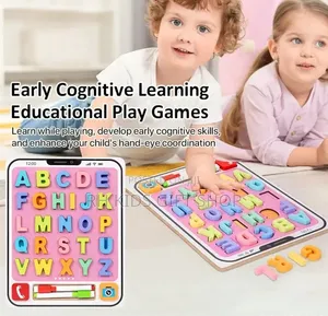 2 in 1 ABC Wooden Board Tracing Board