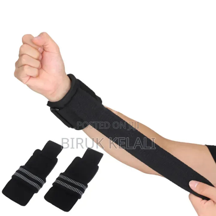 Weight Lifting Strap Wrist Band Non-Slip Booster Band Fitness