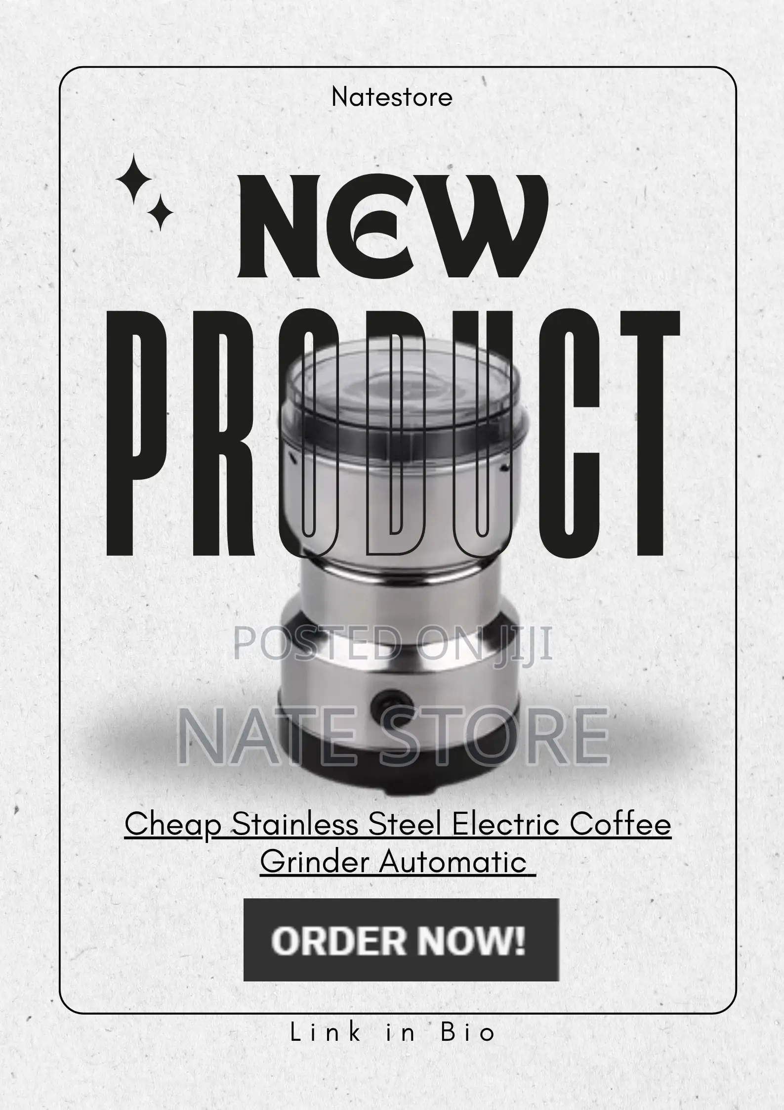 Nima 4-Blade Cofffe and Spice Grinder