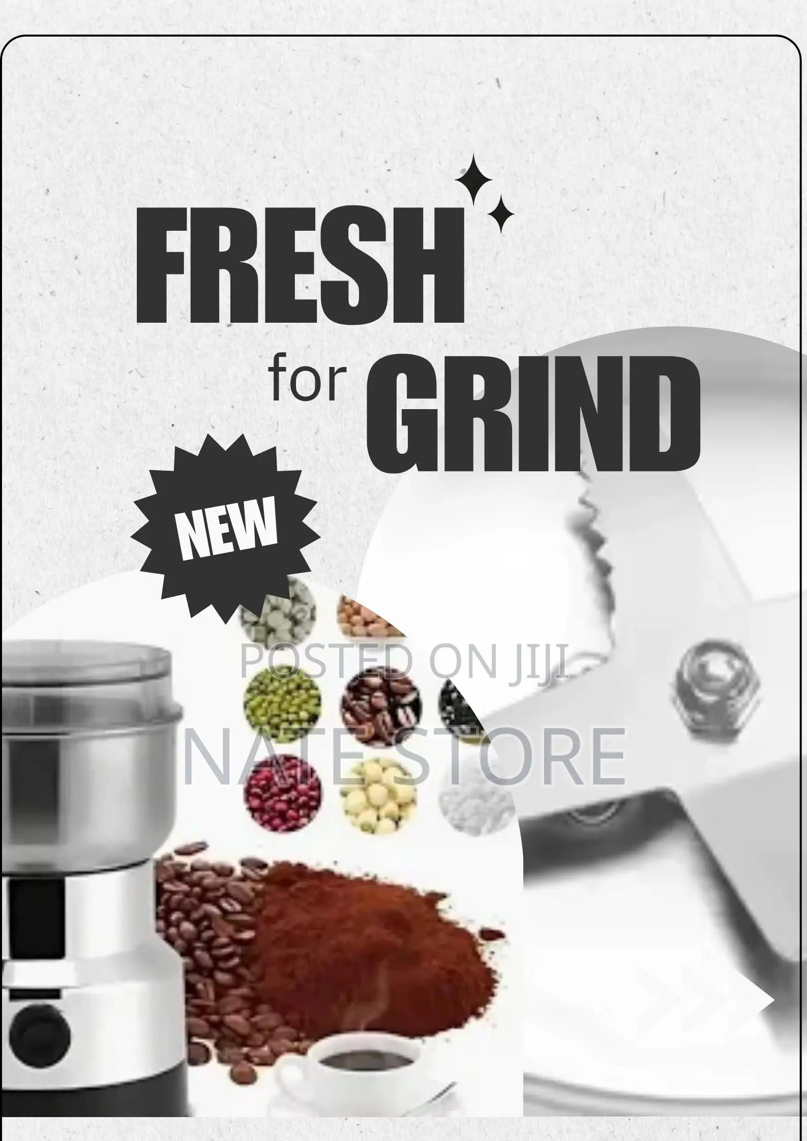 Nima 4-Blade Cofffe and Spice Grinder