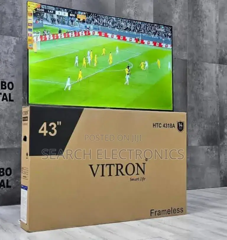 Vitron 43inch Fremless Smart Televishion