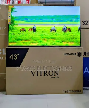 Vitron 43inch Fremless Smart Televishion