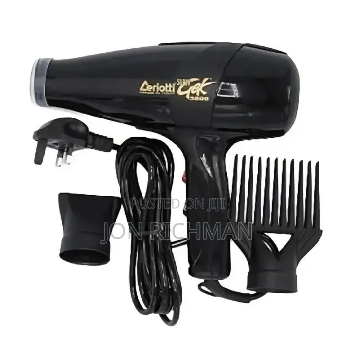 Leriotti Super Gek 3000 Professional የሴቶች Hair Dryer